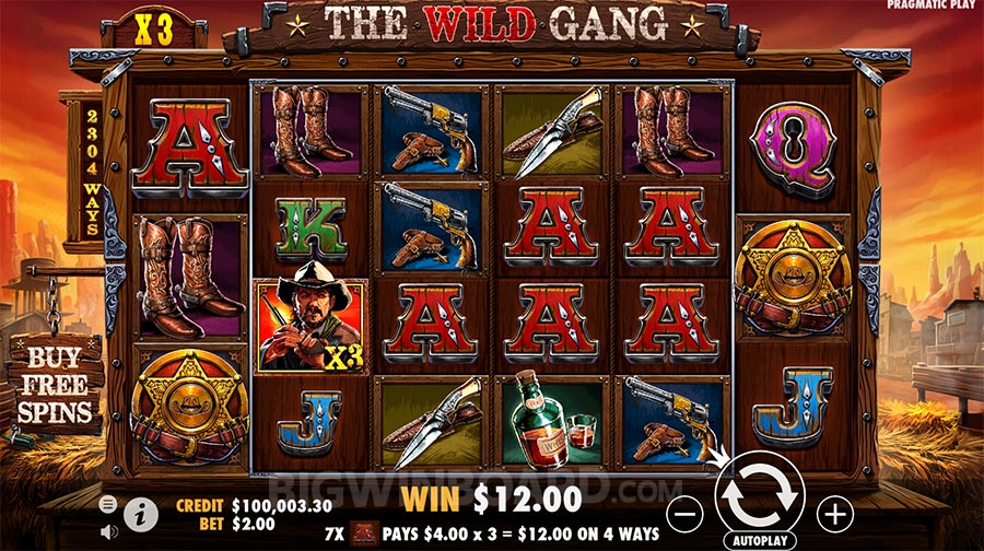 The Wild Gang slot 1