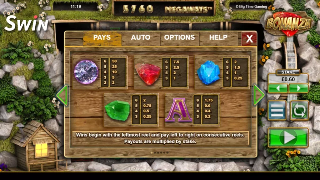สล็อต Bonanza Megaways Microgaming