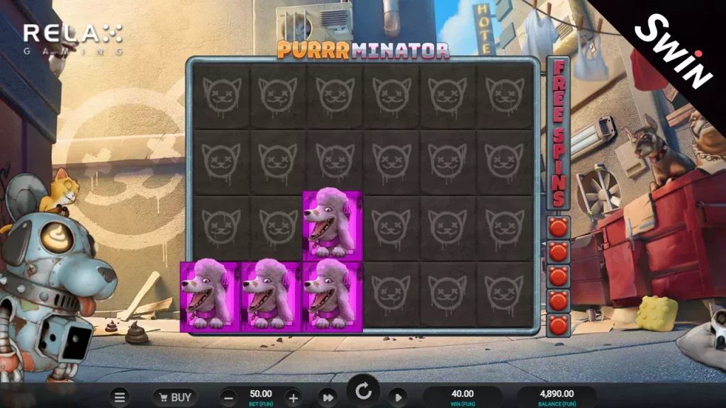 สล็อต Purrrminator Relax Gaming
