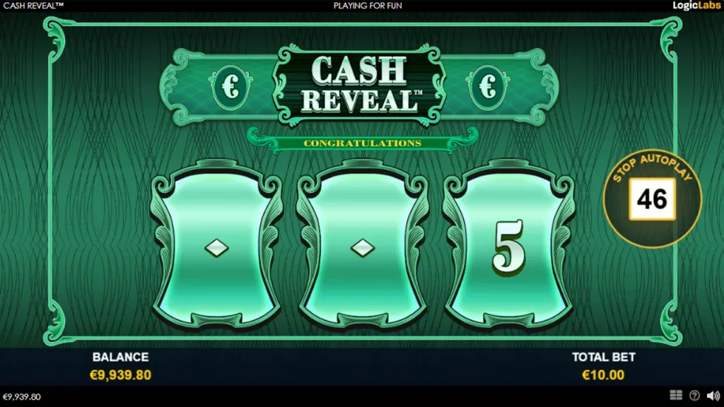สล็อต Cash Reveal Playtech