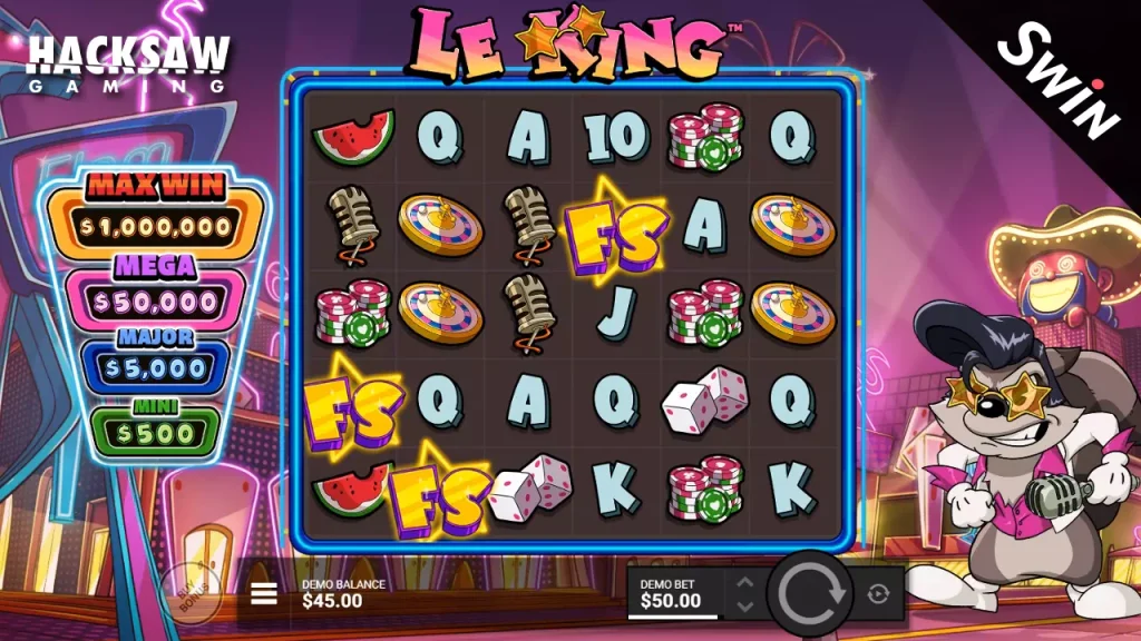 สล็อต Le King Hacksaw Gaming