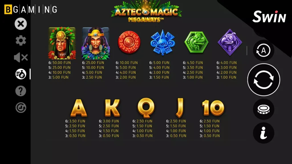 สล็อต Aztec Magic Megaways ค่าย BGaming