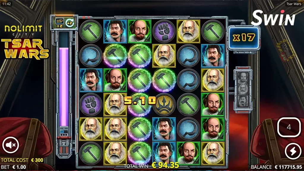ทดลองเล่น Tsar Wars ค่าย Nolimit City