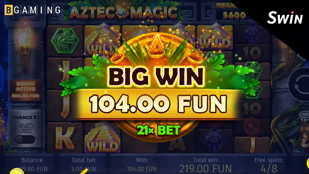 สล็อต Aztec Magic Megaways BGaming