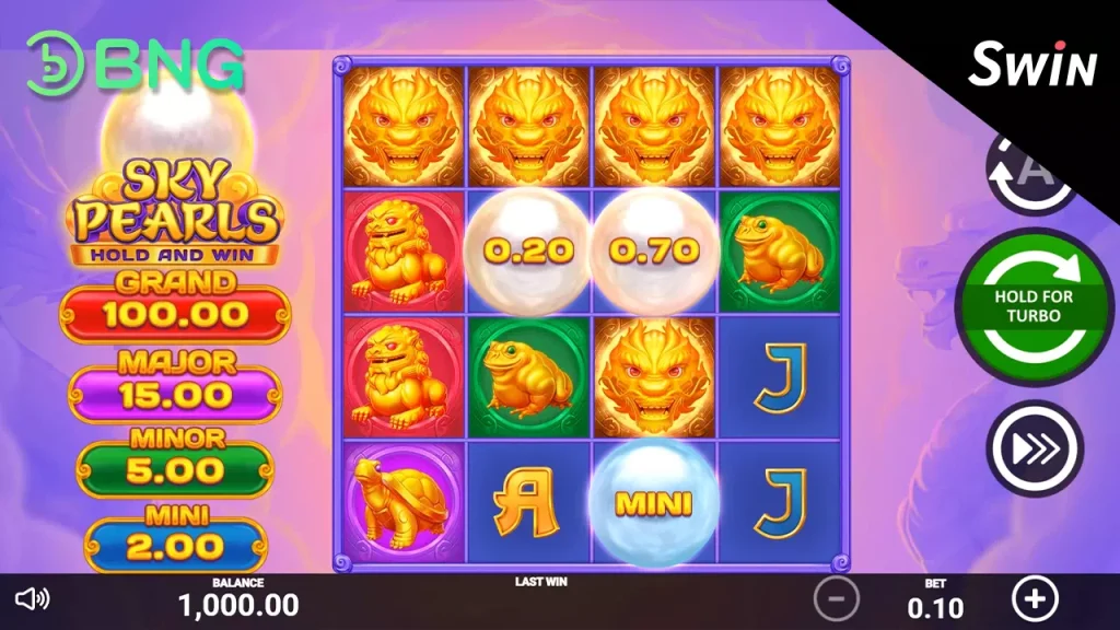 สล็อต Sky Pearls Hold And Win BNG